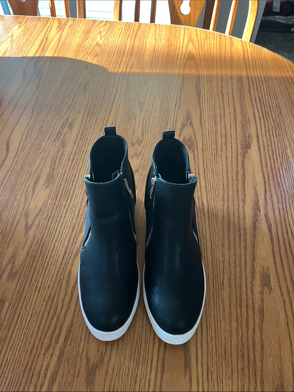 Journee Collection Black Ankle Boots